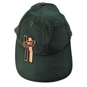 NFL Philadelphia Eagles Logo 7 Football Cap Hat Green Embroidered Logo GO BIRDS!